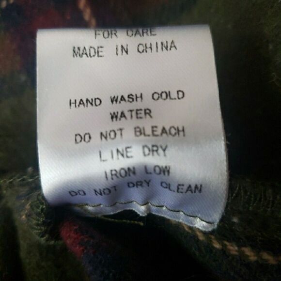 ALTAR'D STATE Plaid Fleece Hooded Shacket Green Y2K 90's Grunge Slouchy Size S - Picture 2 of 9